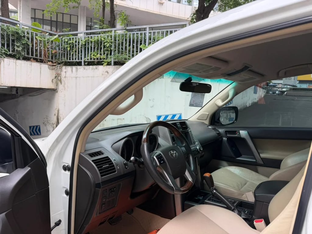 Toyota Land Cruiser Prado used suv for Nigeria market