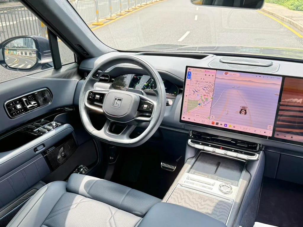 Zeekr 9X used suv for Nigeria market
