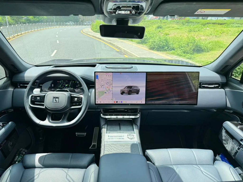 Zeekr 9X used suv for Nigeria market