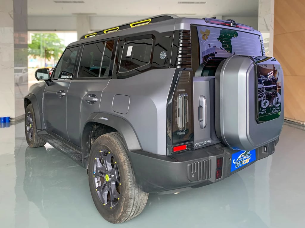 Chery Jetour Traveller C-DM used suv for Nigeria market