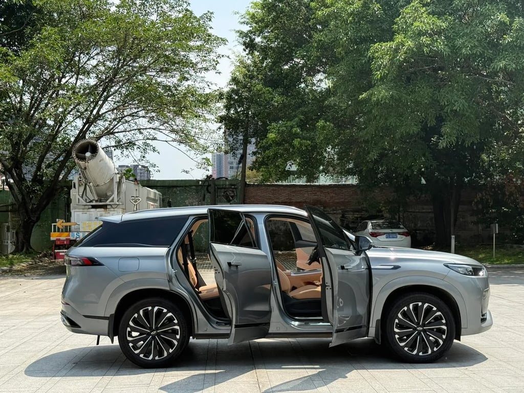 Chery Tiggo 9 used suv for Nigeria market